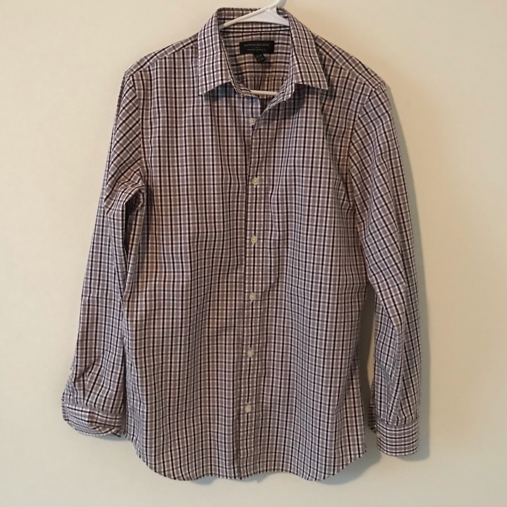 Mens Small Banana Republic Dress Shirt